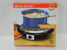 Maxi-Matic BRAND NEW IN BOX Single Buffet Burner Self-Cleaning Element TSB-300X