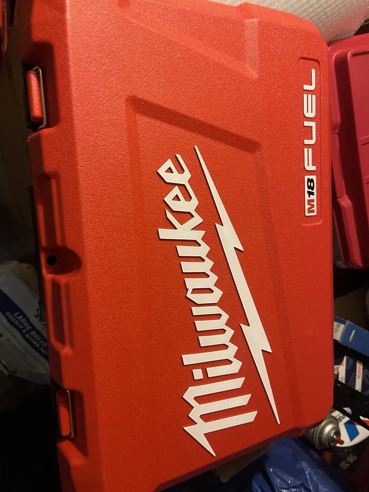 Milwaukee M18 FUEL 18V 2-Tool Red Combo Kit (3697-22) CASE ONLY - Image 2 of 4
