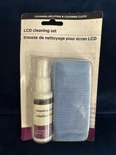 NEW LCD Screen Cleaning Kit Solution Microfiber Cloth For TV, Monitor, Laptop