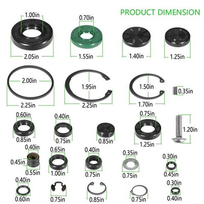 72994 Transaxle Seal Kit for Hydro-Gear ZT-2800 ZT-3100 ZT-3200 ZT