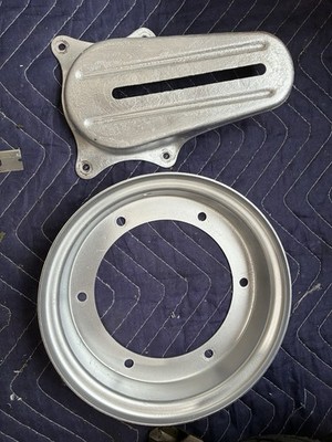Lambretta Ld Mark 3 Rear Tire Holder Bracket And Half Rim