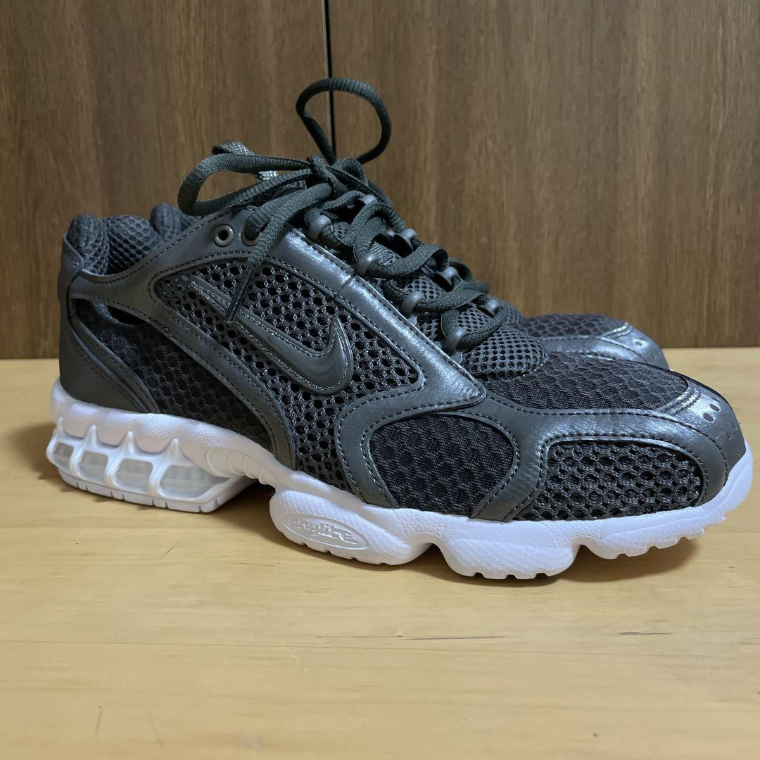 Unused NIKE Air Zoom Spiridon Cage 2 News Print 27.5 Sneakers 27.5 