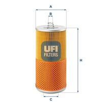 UFI ÖLfilter 25.423.01 Filtereinsatz FüR Mercedes Setra 405 408 303 305 307 SK