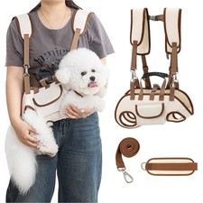 Dog Carrier Backpack for Small Pets, Breathable Detachable Travel Pet Bag wit...