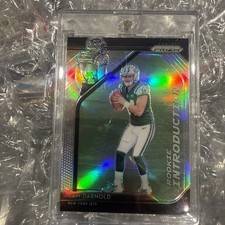 Sam Darnold RARE ROOKIE RC PRIZM REFRACTOR INVESTMENT CARD SSP PANINI VIKINGS. rookie card picture