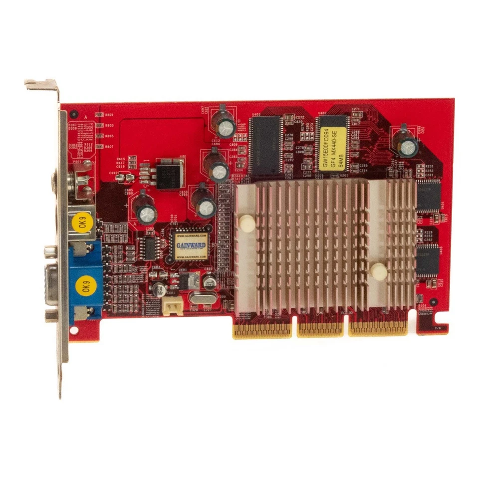 Graphics Card Gainward NVIDIA GEFORCE4 MX440-SE 64MB GW15E00FO094 AGP - Image 3 of 3