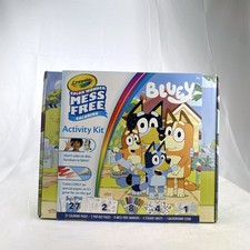 Crayola Bluey Color Wonder Mess Free Coloring Activity Kit Markers Stickers Set