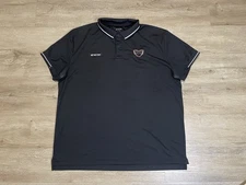 CCM Philadelphia Phantoms Mens XL NHL Hockey Black Polo Golf Shirt