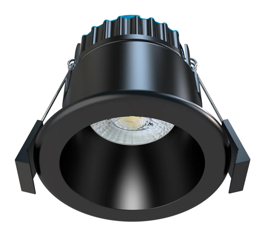 Downlight Black Jenn Anti-Glare 8w LED Black/White IP65 900lm CCT Spa