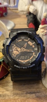 CASIO G-SHOCK GA-110RG Herren Armbanduhr Schwarz 51 mm