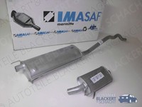 Imasaf Auspuffset Ab Kat für Renault Espace II 2.8 V6 1991-1996 | MSD + ESD