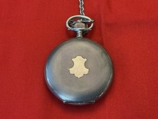 Orologio da Tasca Omega Hunter Grand Prix Paris 1900 Argento .800 #4748775 Funzionante