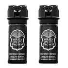 2 Police Magnum pepper spray 2 ounce Flip Top Fogger Safety Personal Defense