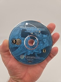 SEGA Dreamcast Console W/Controller, Cords, Phantasy Star Online + More - Tested