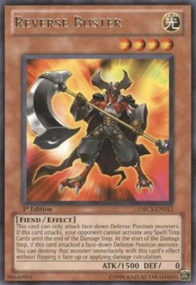 Reverse Buster - SP14-EN009 - Common - 1st Edition - Damaged - Star Pack 2014