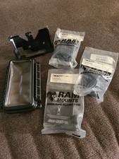 RAM Plates, Sockets, Aqua Box, NUVI Base. Lot Of 5 Pieces. R2