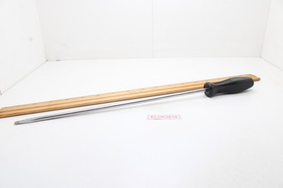 Snap-on SDD4120 1/4'' Tip Flat/Slotted Cabinet Screwdriver 12'' Blade Black USA