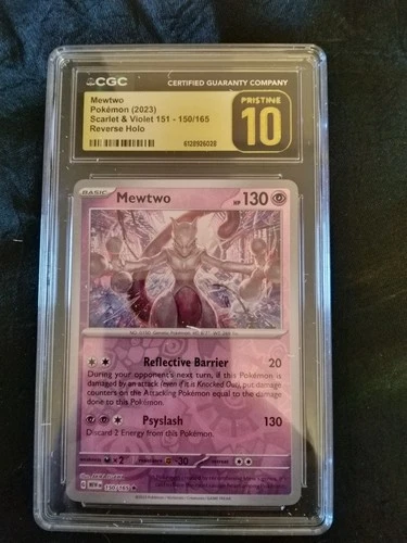 Mewtwo 150/165 Sv: Scarlet & Violet 151 Reverse Holo