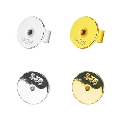 10pcs Earring Stopper Ear Studs Back Earrings Closures for Jewelry Enthusiasts