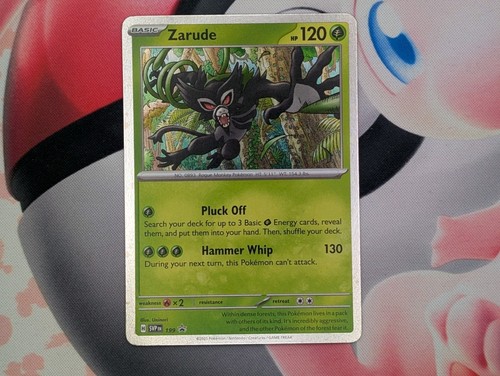 Pokemon Scarlet & Violet Black Star Promo - Zarude SVP 199 (NM)