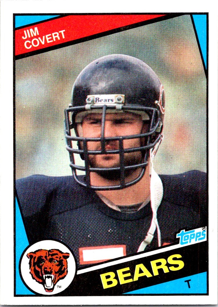 1984 Topps - Jim Covert #222 RC - Near Mint or Better