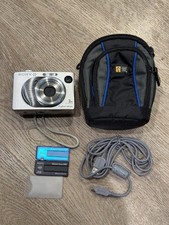 Sony Cyber-shot DSC-W1 5.1MP Digital Camera Silver TESTED W 2X Memory Sticks