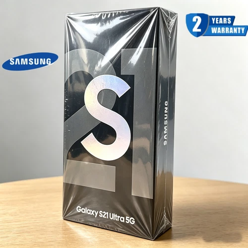 New Sealed Samsung Galaxy S21 Ultra 5G 128GB/ 256GB SM-G998U Factory Unlocked