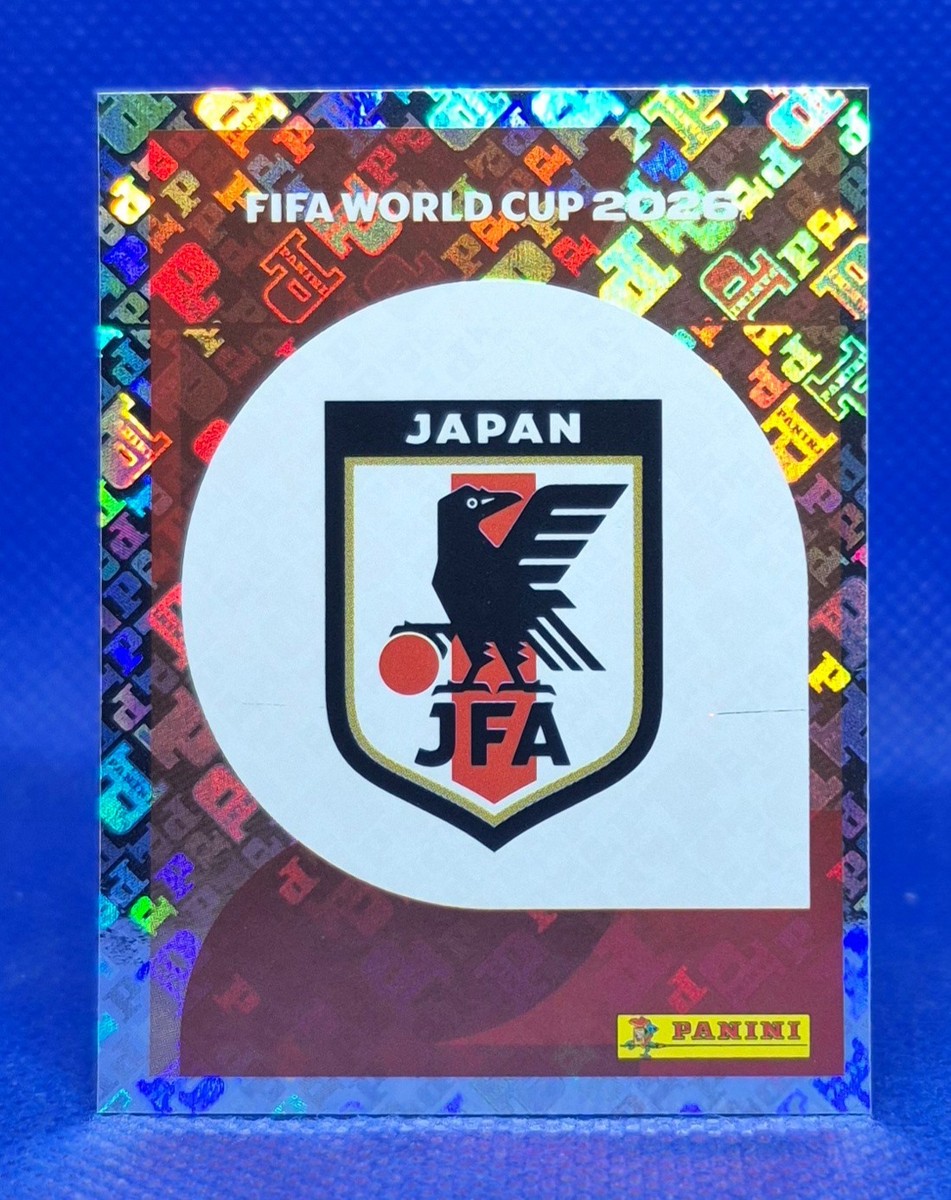 2026 Panini FIFA World Cup Sticker Japan Team Logo #JPN 1 -US