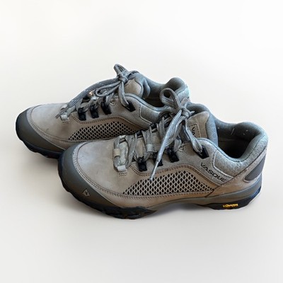 Vasque Talus XT Low Top Leather Vibram Hiking Shoes Brown Women s Size 7.5 M