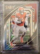 2022 Panini Select - Suite Level Eddie Jackson #324 Tri-Color Prizm 89/149