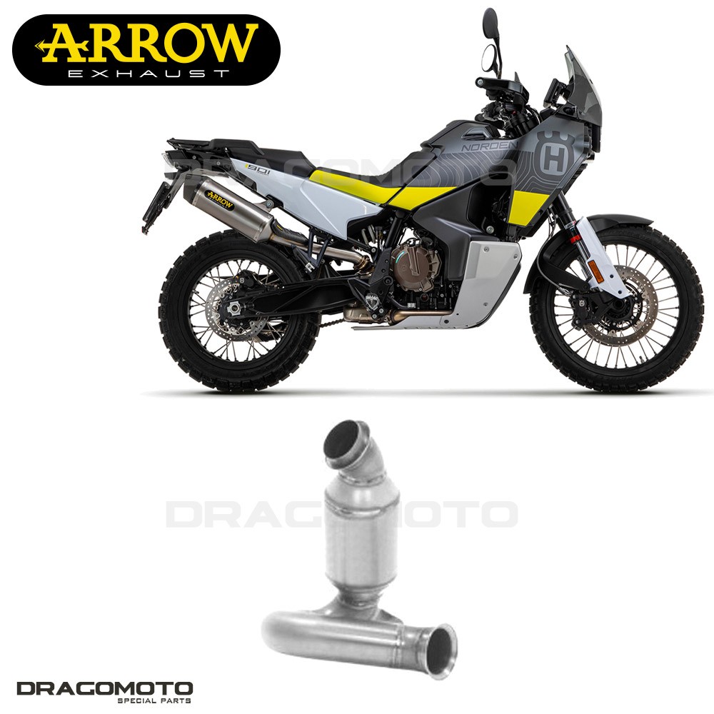 Tuyau Arrow Husqvarna Norden 901 2023 finition inox soudé TIG haute précision