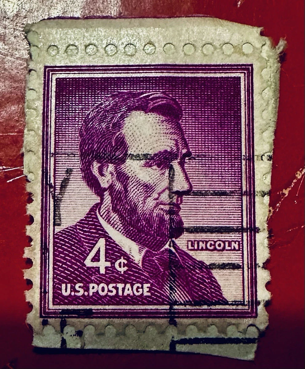 4 Cent Lincoln Stamp In Used Us Stamps (1901-Now) for sale | eBay