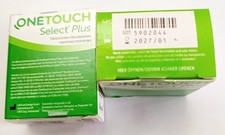 100Stk*OneTouch Select Plus Blutzuckerteststreifen NEU/OVP 01/2027 (2x50 Stk)