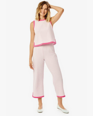 Addison Bay Women s Lennon set  XS  Ballet Rose Capri  Tank  Summer Vacation NWT