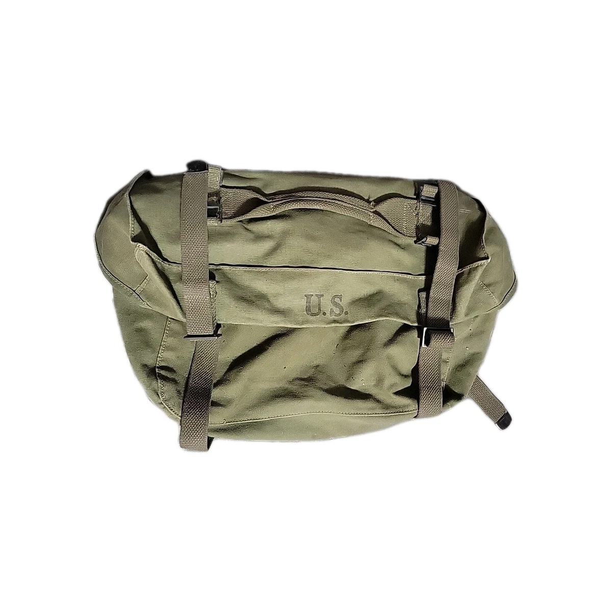 Vintage Canvas Pack In Collectible Military Surplus Bags & Packs