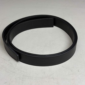 SLIDEBELTS Bracelet en cuir noir (sans boucle)