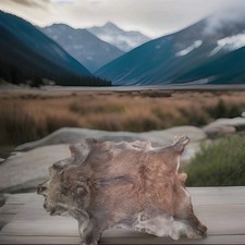Schönes Wildschweinfell - Wild Boar Fur - 110cm lang