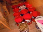 Wheat Cent Pennies Assortment-2 lbs.  9.1oz.-Over 7 1/2  rolls -Wheaties are HOT
