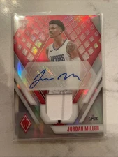 Jordan Miller 2023-24 Panini Phoenix Auto 110/199 Jersey #RJA-JML. CLIPPERS