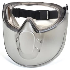 Pyramex GG504TSHIELD Capstone Faceshield, Gray Frame/Clear Anti-Fog Lens 