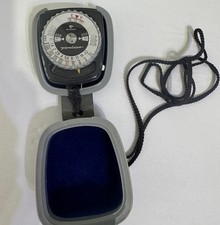 Vintage Gossen Pilot Light Meter w/ Hardshell Case Made in West Germany