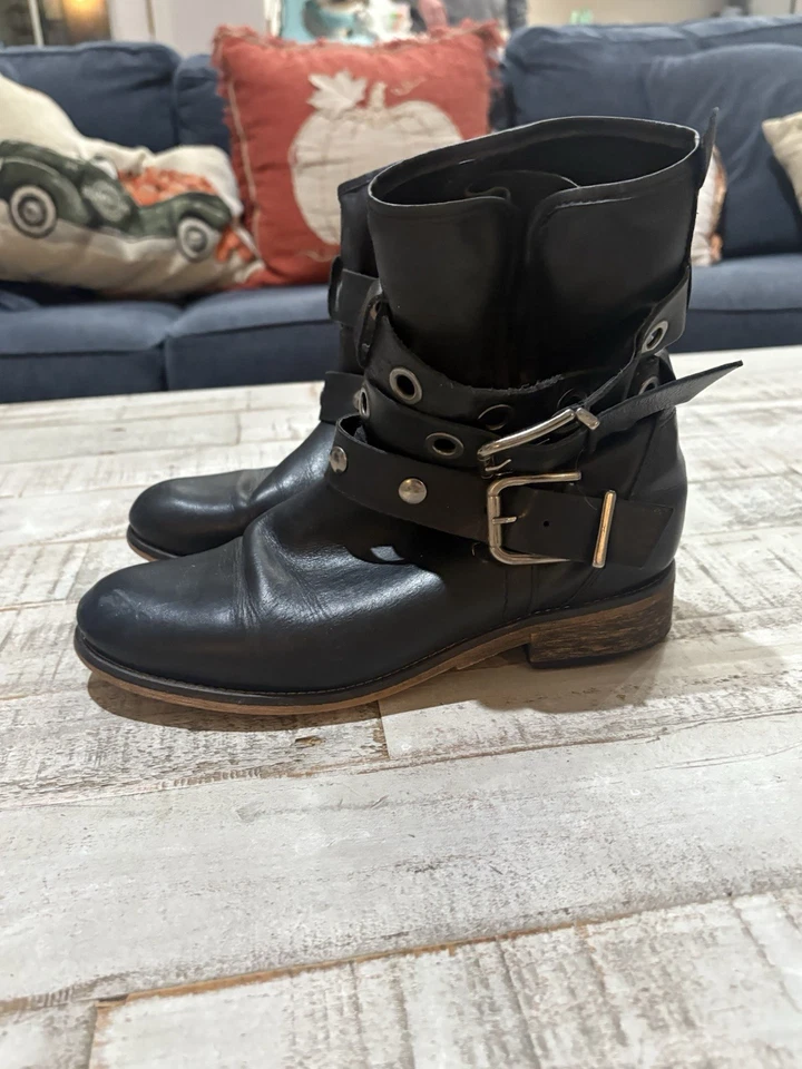 Botas de moto Cool Way Adriana para mujer talla 38- EE. UU. 8 Foto 4 de 4