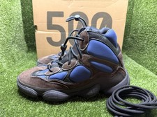 Adidas Yeezy 500 High Tyrian Brown Blue Sneak...