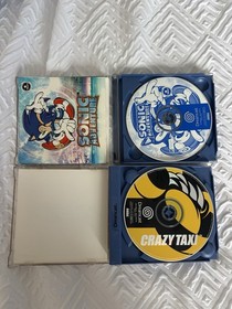 Dreamcast Video Games Bundle Including Evolution, Rayman, Crazy Taxi, Ecodolph