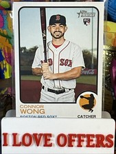 2022 Topps Heritage Rookie Connor Wong Boston Red Sox #249 C Store More