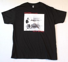 John Lennon Imagine All The People Living Life In Peace Black Shirt Size XL