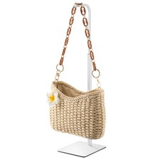 Purse Holder Handbag Display Stand: Hanger Rack Showing Bags, Purses, and Wre...