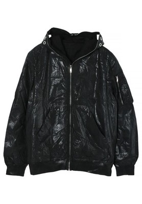 Rick Owens GIMP Flight Bomber Jacket Schwarz DU01E3772 PF 09 135704817