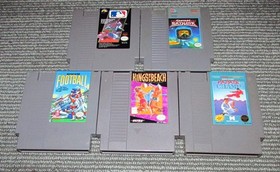 Lot of 10 Nintendo NES Video Games (Untested) Fast Shipping