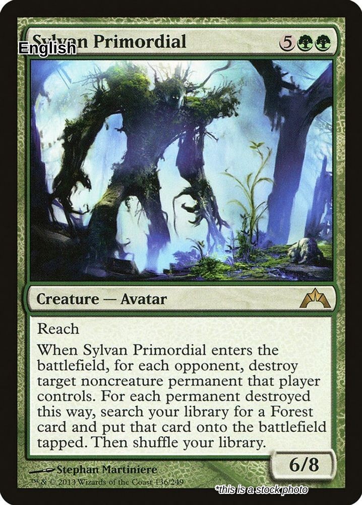 Sylvan Primordial - GTC - LP TCG MTG